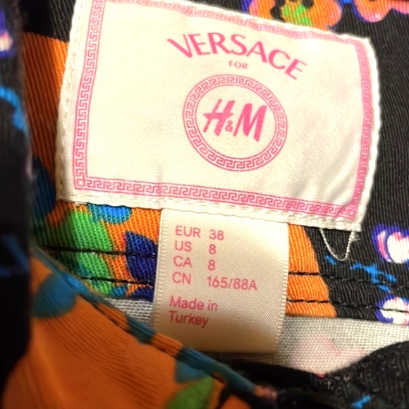 Versace for H&M cropped floral jacket - Picture 5 of 7